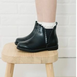 Nicola Scalloped Chelsea Boot